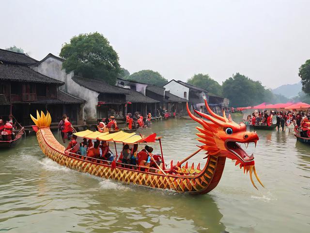九游体育网站_ 乡村特色龙舟节，感受水乡文化魅力，中国传统龙舟之乡