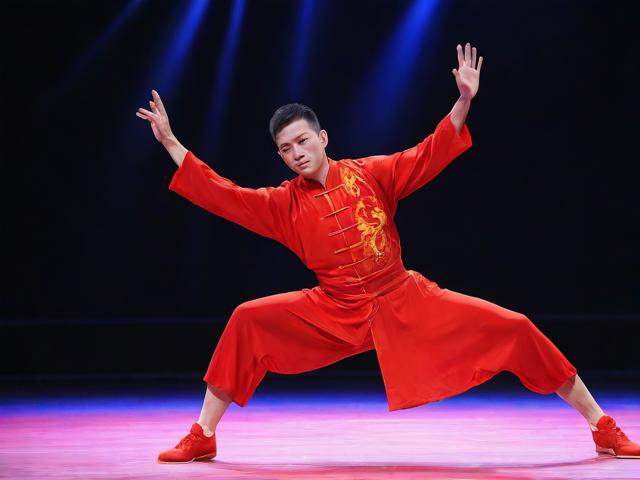 九游体育网站_ 传统武术表演会，文化韵味在运动中绽放，武术演出