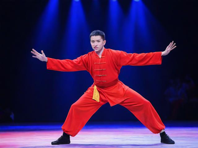 九游体育网站_ 传统武术表演会，文化韵味在运动中绽放，武术演出